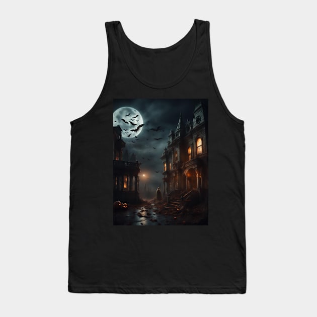 halloween night Tank Top by tearbytea